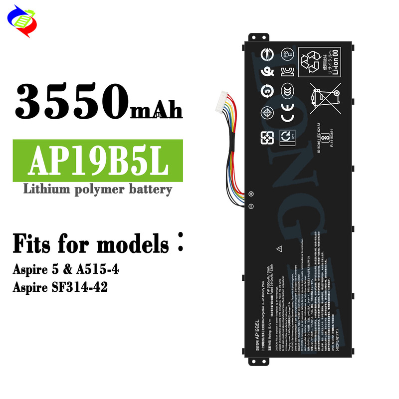 Suitable for Acer Ap19B5L Notebook Battery Aspire 5/A515-4/Aspire Sf314-42 Wholesale