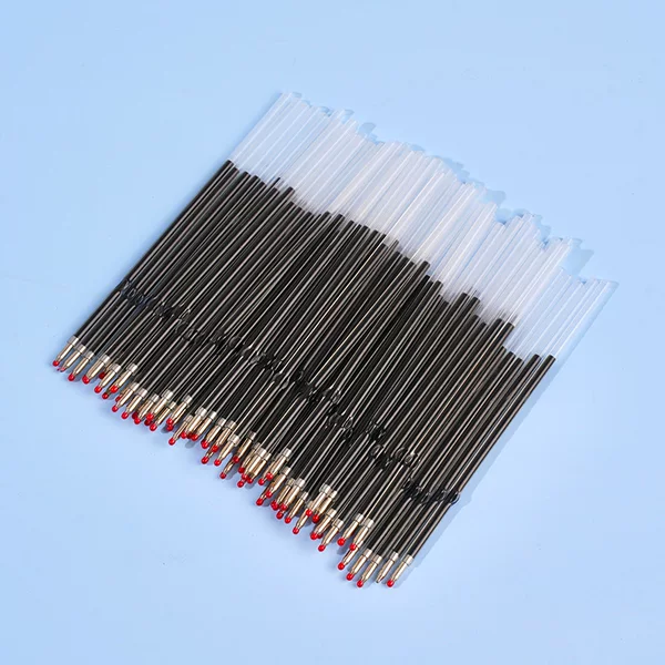 Ballpoint Pen Refill Wholesale Push-Type Ballpoint Pen Black Blue 0.7 Students with 520 Ball Pen Factory Direct Sale