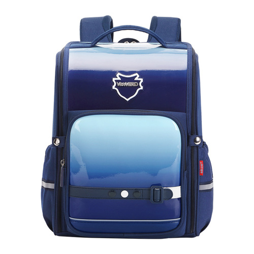New British-style children's space-themed primary school backpack with ergonomic support, weight reduction, integrated design, durable Oxford fabric, waterproof, drop-shipped
