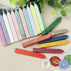 火漆帶芯蠟條 蠟棒 箭形帶芯 火漆印章封蠟 請柬信封封口用蠟64