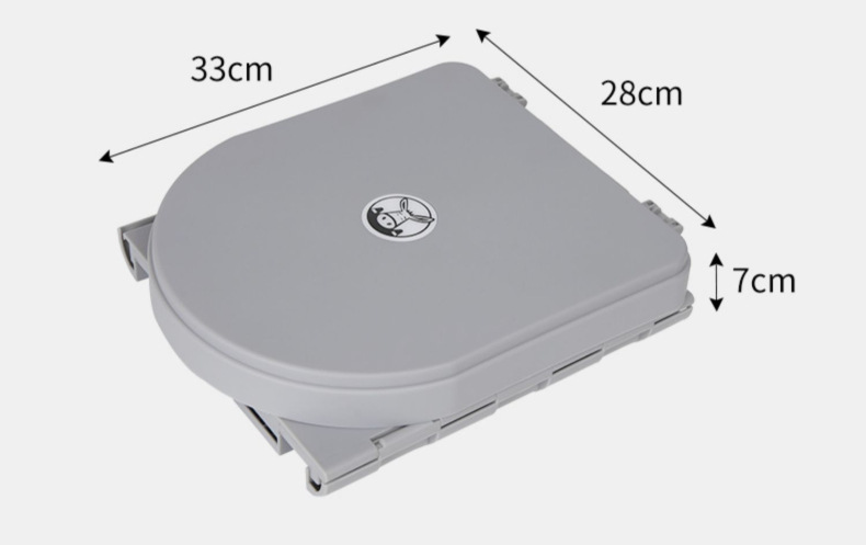 Car toilet portable deodorant mobile emergency outdoor toilet self-driving travel camping adult folding toilet