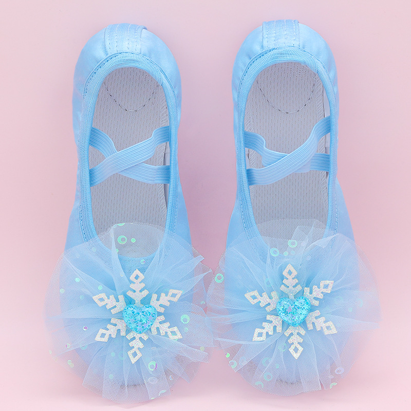 Zapatos de baile para niños, entrenamiento de suela blanda para niñas, baile, ballet, garras de gato, cuerpo nacional chino, niños pequeños, niñas