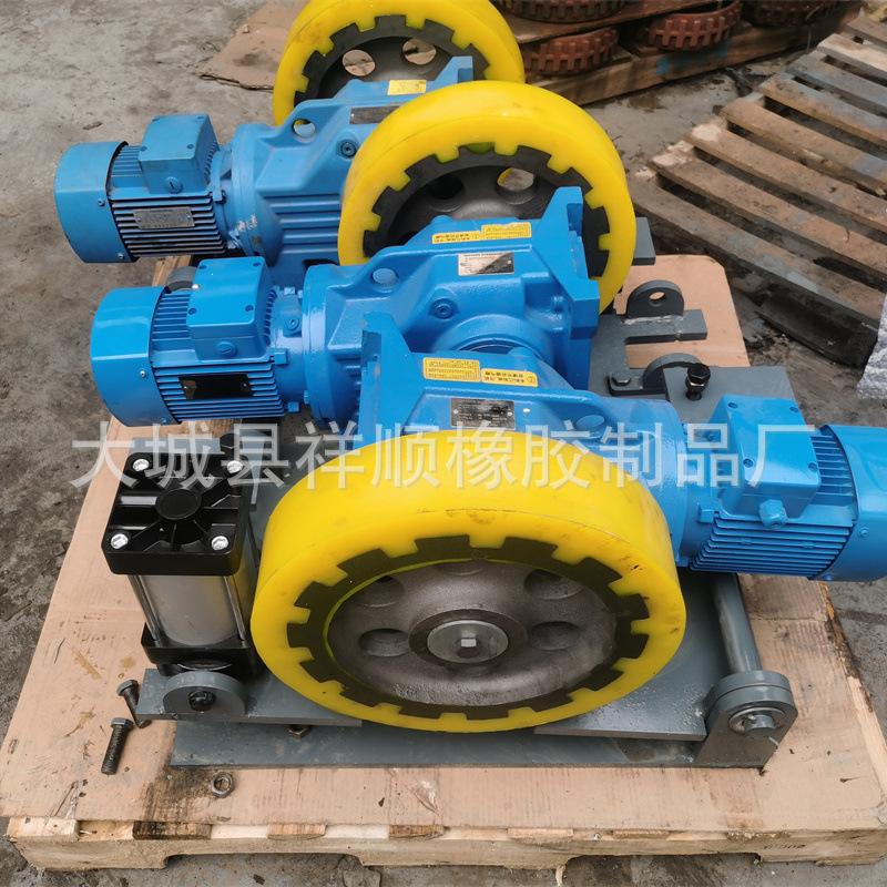 加气块摩擦轮总成 聚氨酯摩擦轮 气缸式气囊式弹簧式各种型号