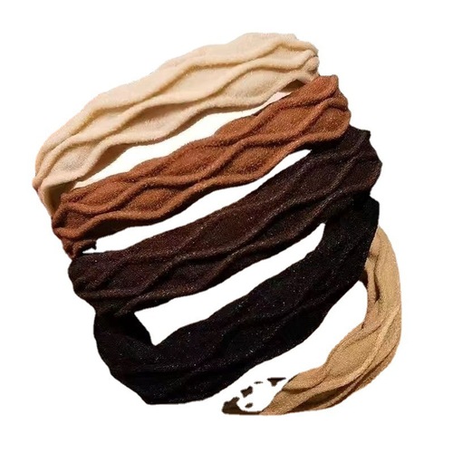 Korean-style hair bands, thick high-elasticity head ropes, hair accessories, rubber bands, Instagram-style high-value women's hair ties