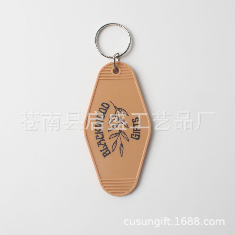 plastic luggage retro keychain for hotel