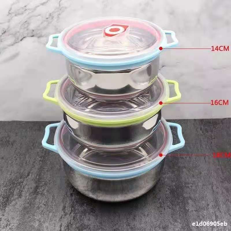 ステンレス弁当箱密封保存弁当箱補助食品冷蔵庫収納食器蓋付き弁当箱大容量カップラーメン碗|undefined