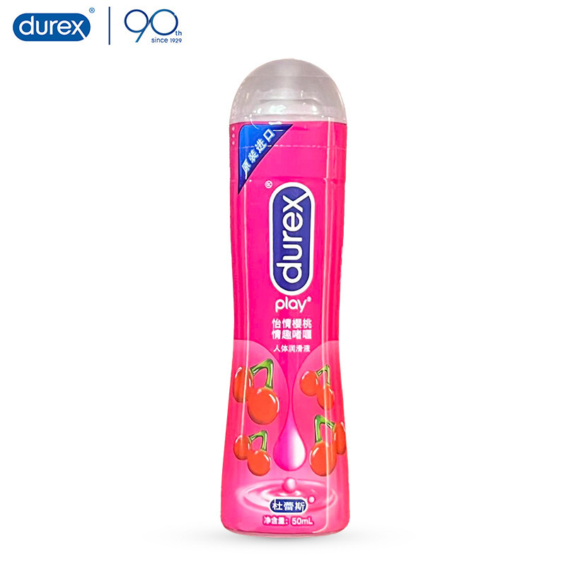 Durex lubricante suavizante cereza aloe fresas lubricante humano pareja adultos artículos sexuales al por mayor