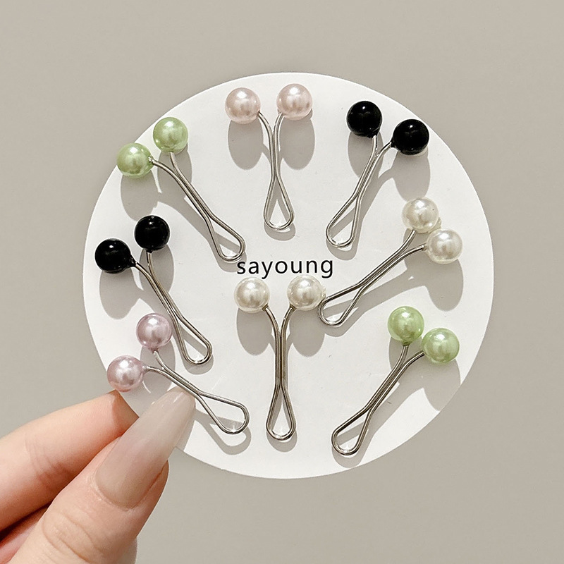 Los pantalones de alfiler invisibles cambian a grandes y pequeños artefactos 2025 nueva perla hebilla de la cintura sin costura para apretar la pinza de fijación