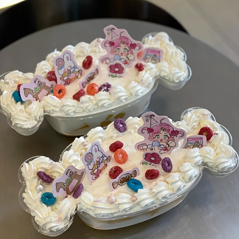 Cajas de pasteles con tapas perfectas para postres