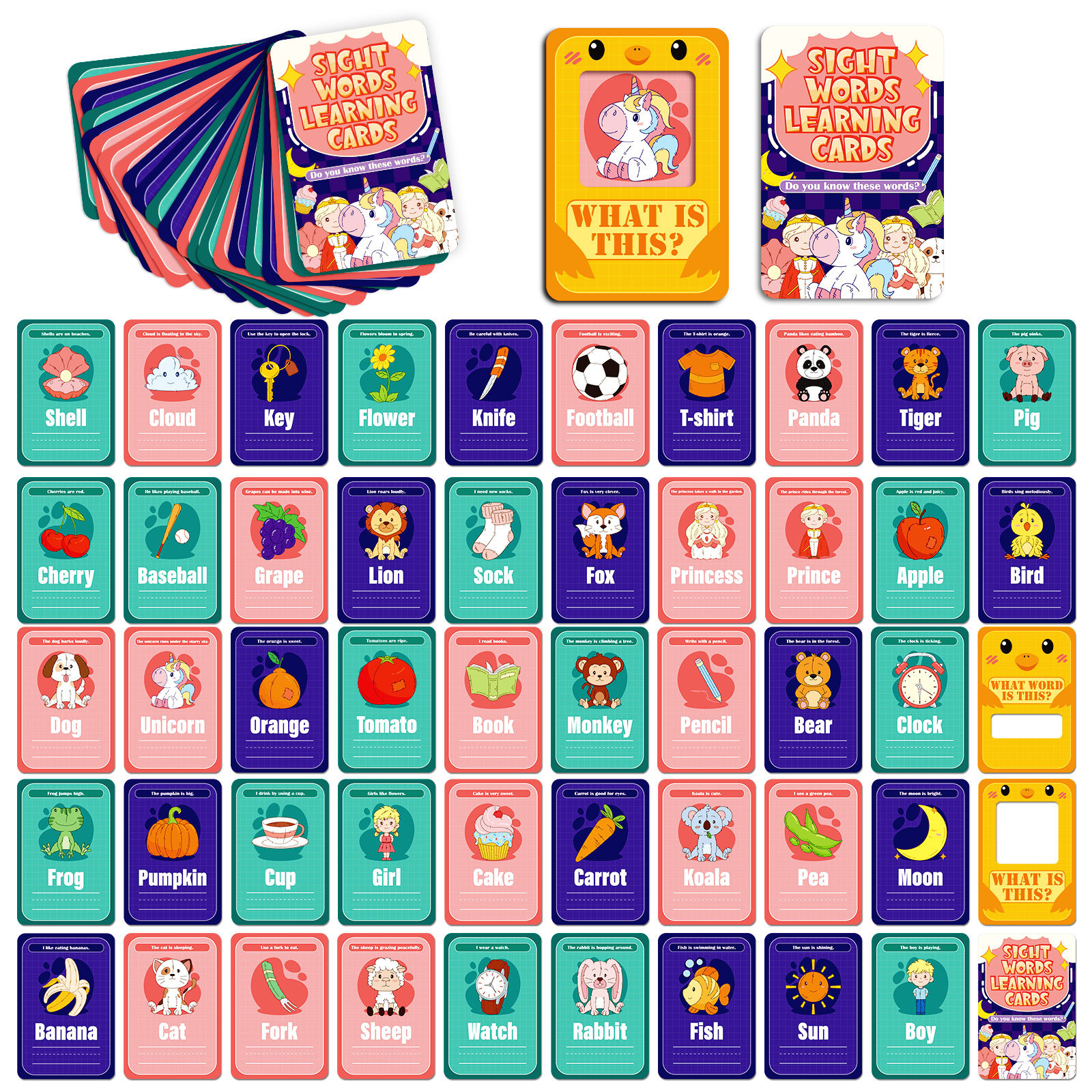 50 Pieces Of New Cross-border Cognitive For Communication, Parent-child Interaction, And Children's Intellectual_voghion.com
