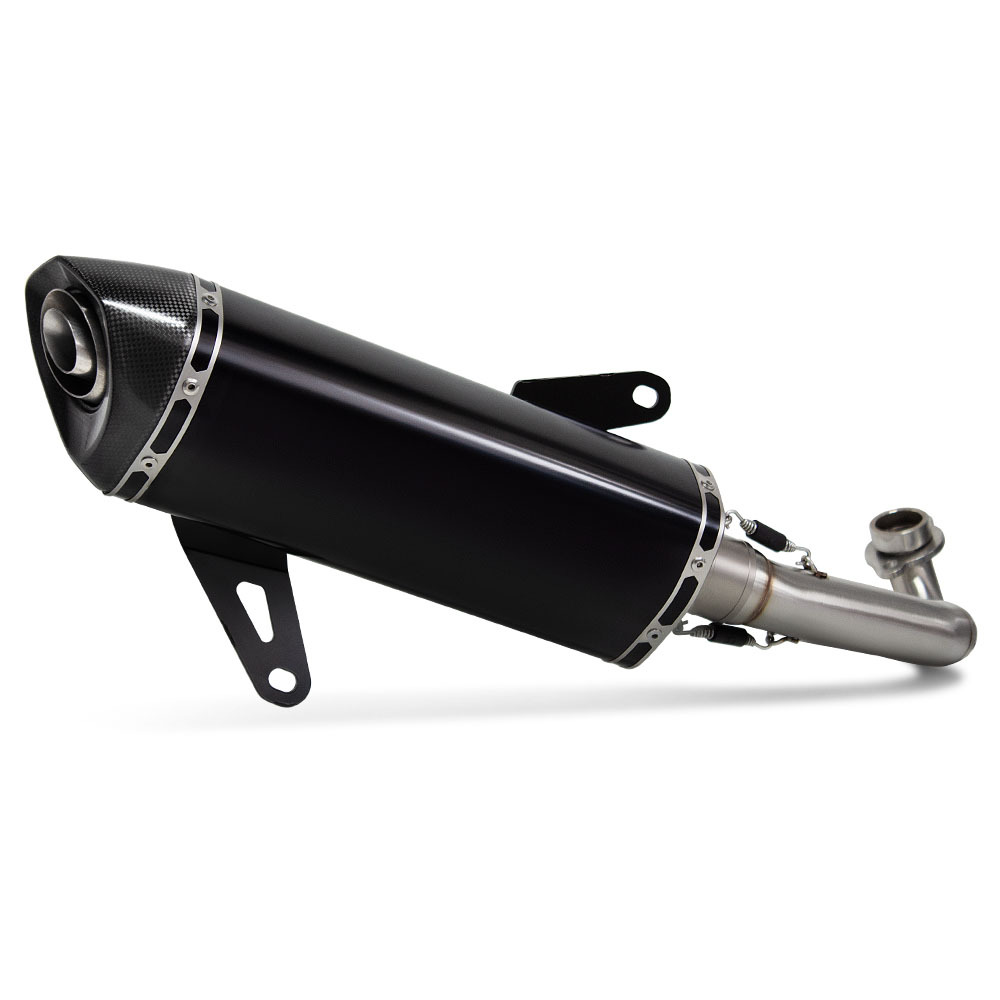 Suitable for Shengshi 368g 368D 368m 368K 368E Middle and Tail Section Motorcycle Exhaust Pipe Modification