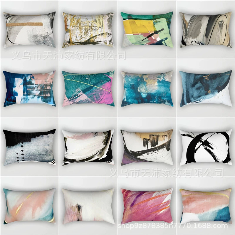Nordic plush style pillow pillow pillow pillow office square pillow containing pillow pillow pillow pillow back and waist pillow