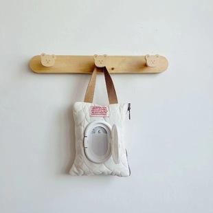 Han Feng Macaron Color Car Tissue Box Waterproof Paper Cover Tissue Bag Trolley Tissue Hanging Bag Creative and Practical