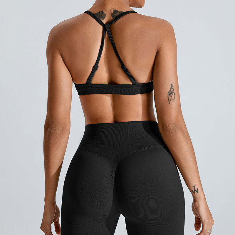 [Procesamiento personalizado] chaleco deportivo de mujer sin camisa de ropa interior de yoga secado rápido