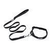 Factory wholesale nylin color diving cloth neck collar set durable dog rope dog chain pet supplies new