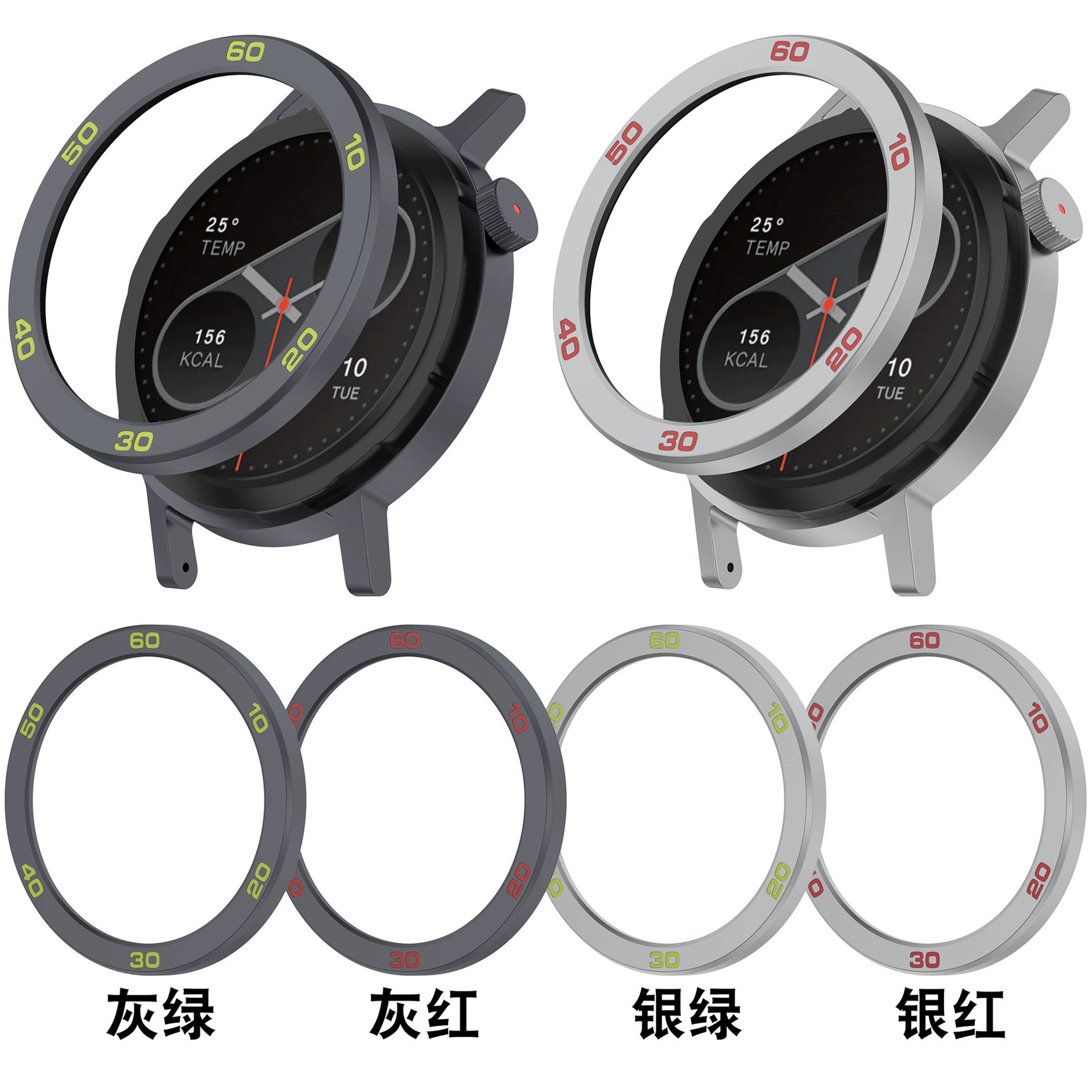 Совместимо с CMF Watch Pro2 металлической ободок CMF для Nothing Watch PRO2
