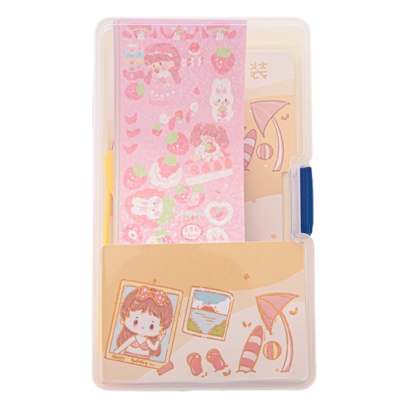 Diy Guka set caja de regalo conjunto completo al por mayor lindo regalo para niños recompensa pequeño regalo juego de pegatinas Guka