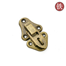 复古木盒搭扣上下箱扣礼盒搭扣可挂锁搭扣首饰盒五金配件包装盒扣