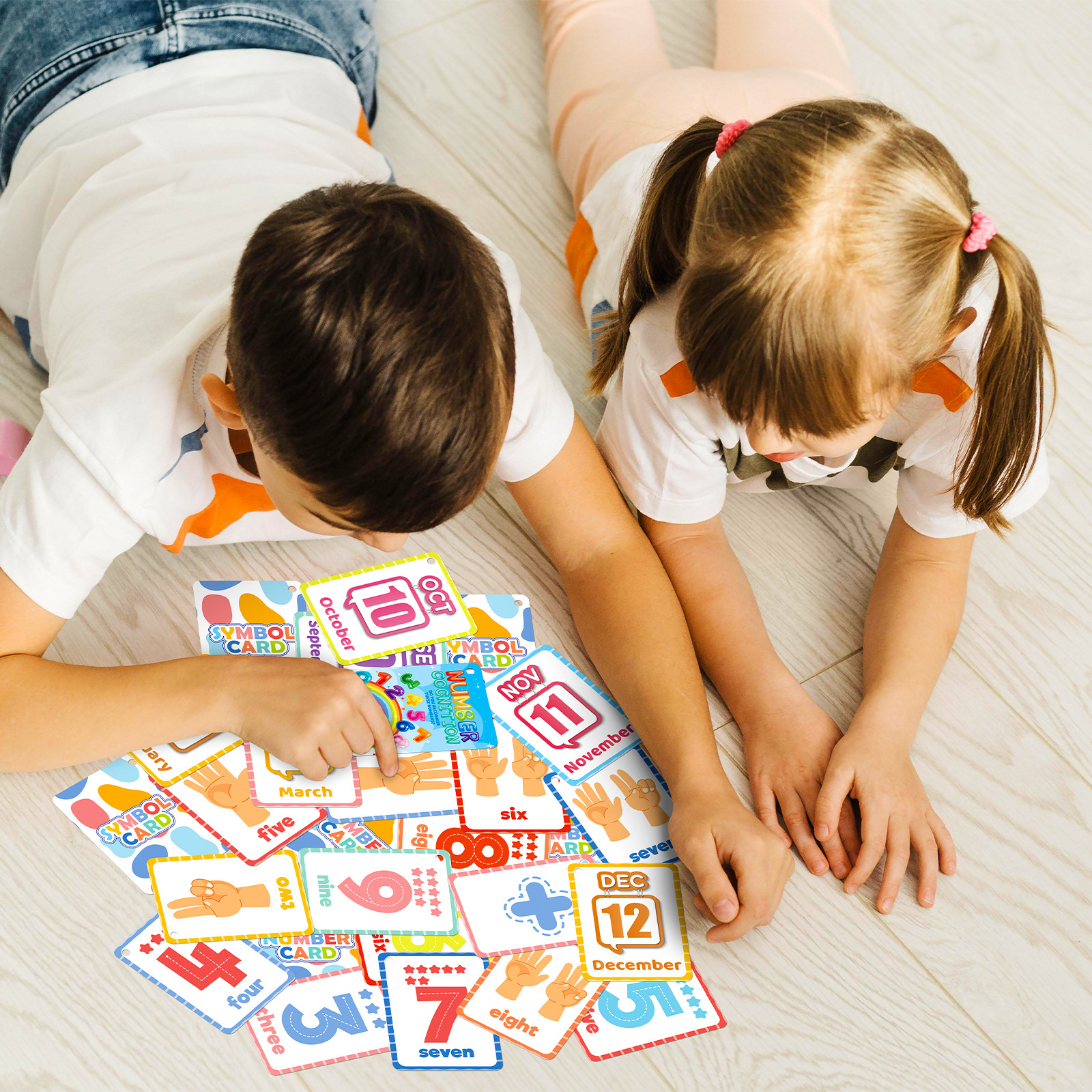 Recognition And Number Matching Educational Cards 36 Piece Set_voghion.com