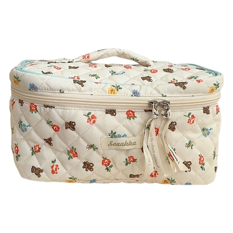 3992 bolsa de cosméticos Linda bolsa de almacenamiento de cosméticos de gran capacidad portátil de viaje bolsa de lavado Portátil Bolsa de cosméticos