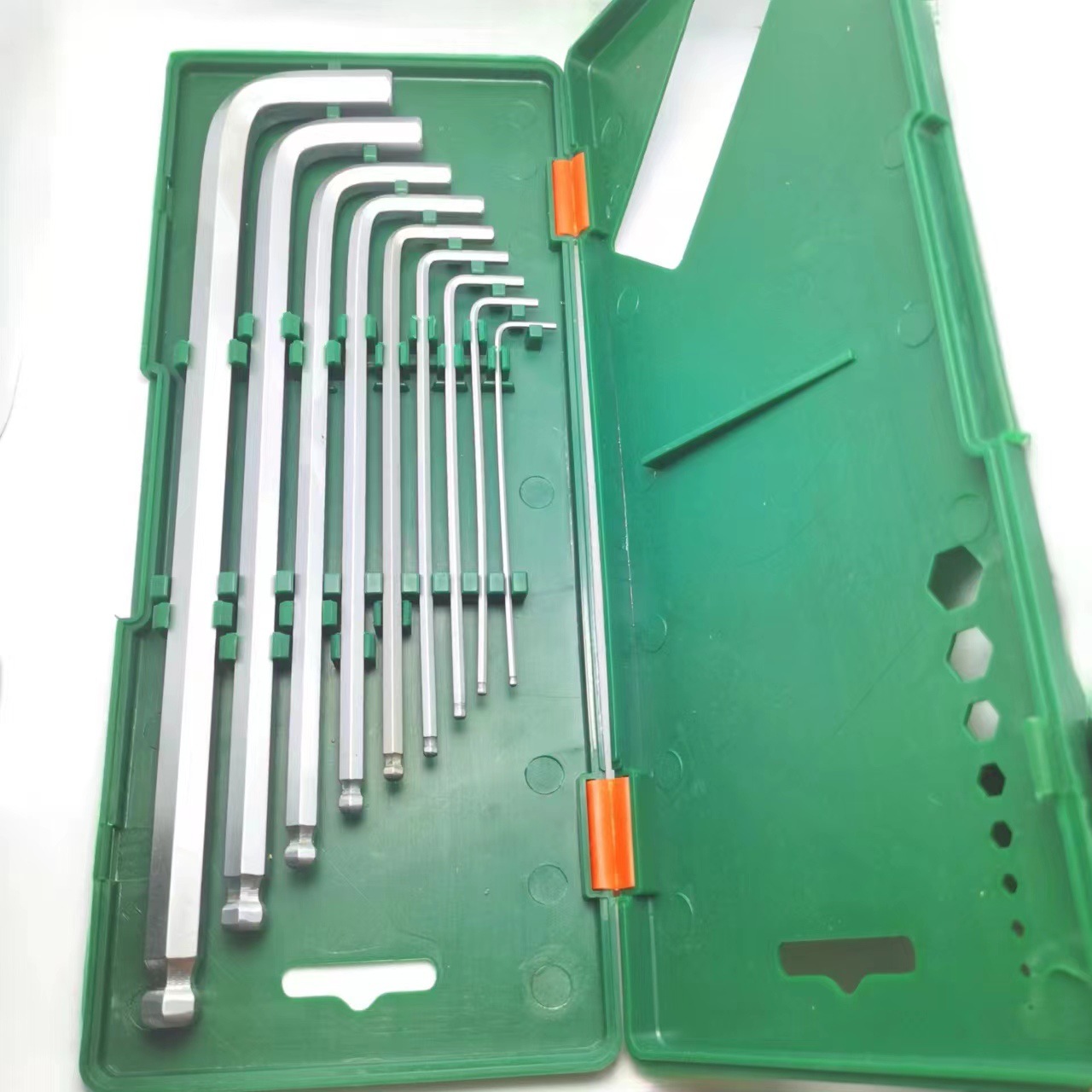 昊悍组套内六角9件套折叠式内六角扳手8件套多功能内六角套装板子