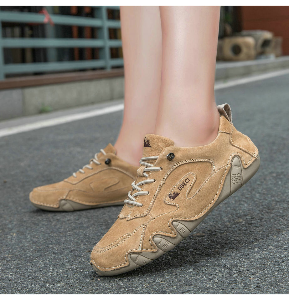 Giày thể thao unisex da thật cỡ lớn, đế bằng, phong cách ngoài trời năng động — 661-3 màu cát, 661-3 màu hồng, 661-3 màu nâu, 661-3 màu trắng chi tiết 23