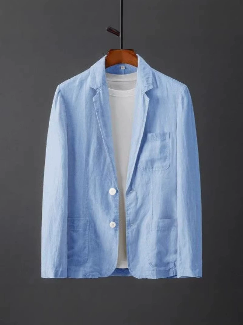 Summer autumn suit, thin breathable comfortable jacket, slim fit