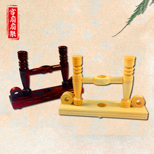 团扇扇架厂家直销木质长柄宫扇扇子展示架古风团扇扇座批发