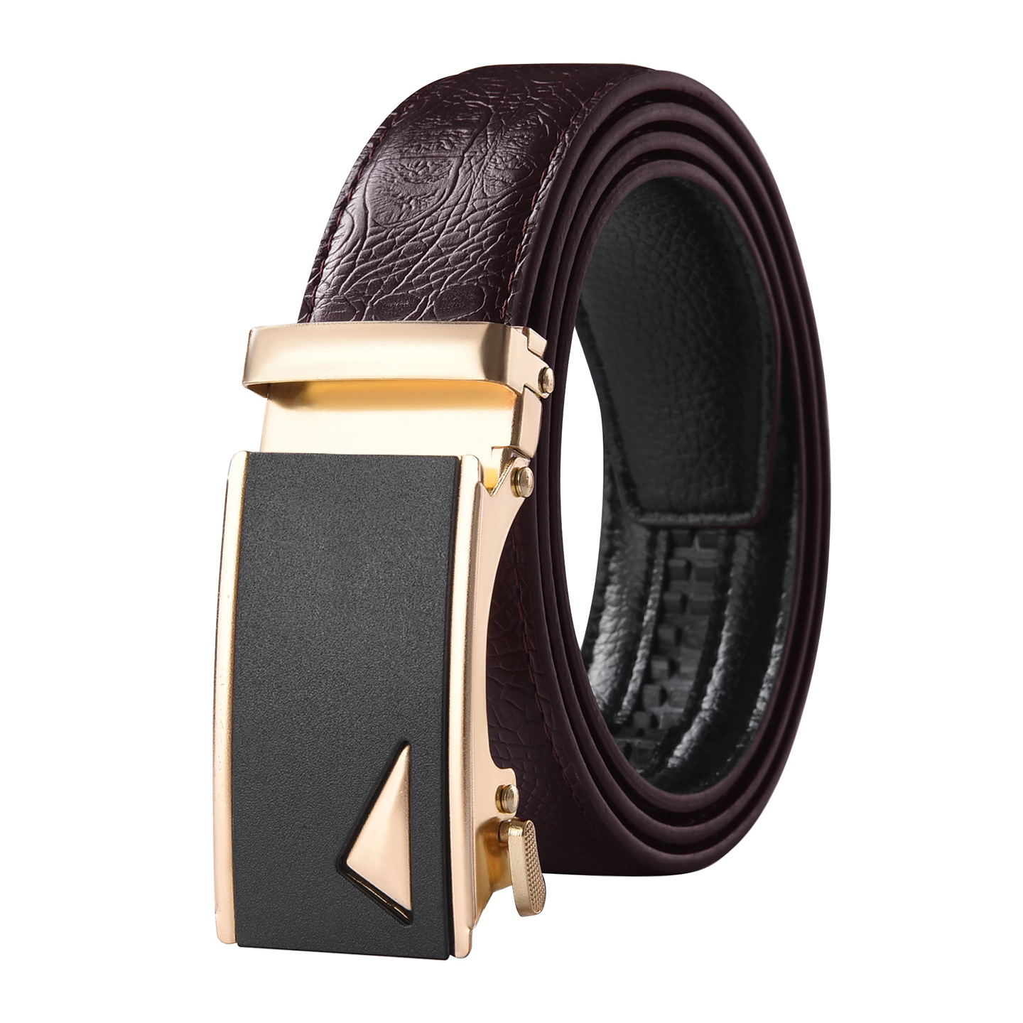 Golden Buckle Single Triangular Car Line Curry Belt