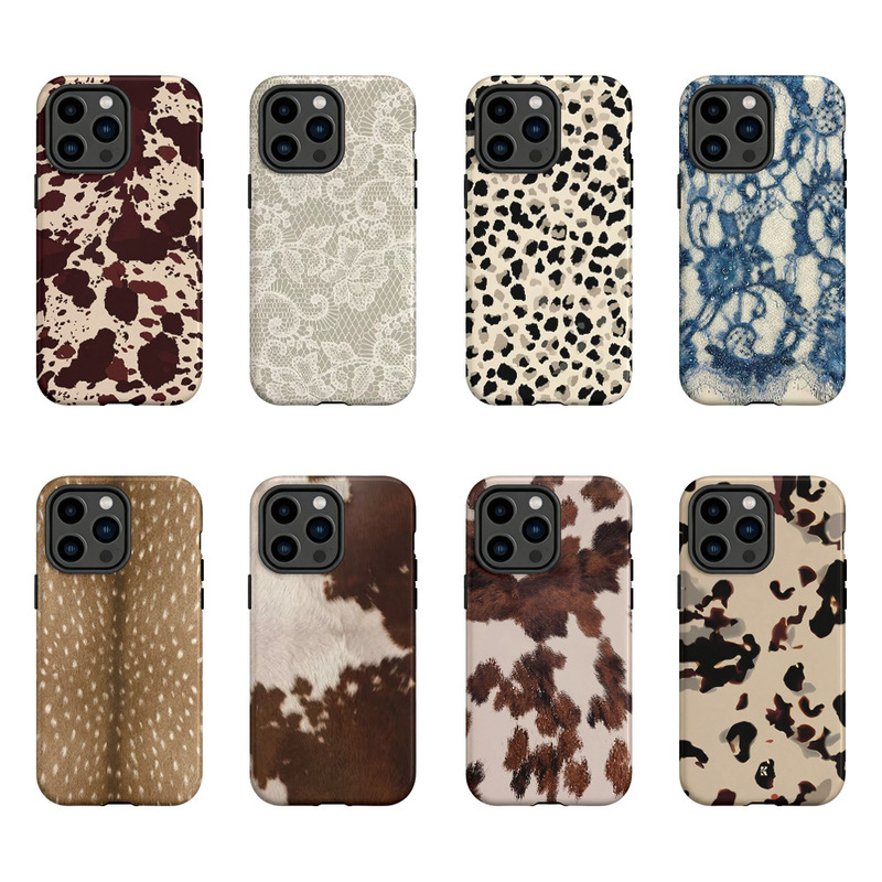 Cross-Border Fashion Style Two-In-One Film Case Suitable for Apple 18P/17/14/13/15Pro Double-Layer Protective Case Cross-Border Fashion Style Two-In-One Film Case Suitable for Apple 18P/17/14/13/15Pro Double-Layer Protective Case