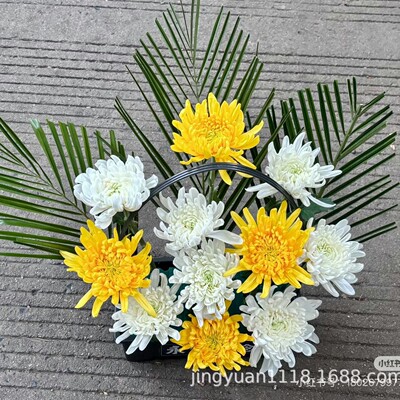 中号塑料手提花篮加仑盆清明祭祀花篮插花DIY长方形|ms