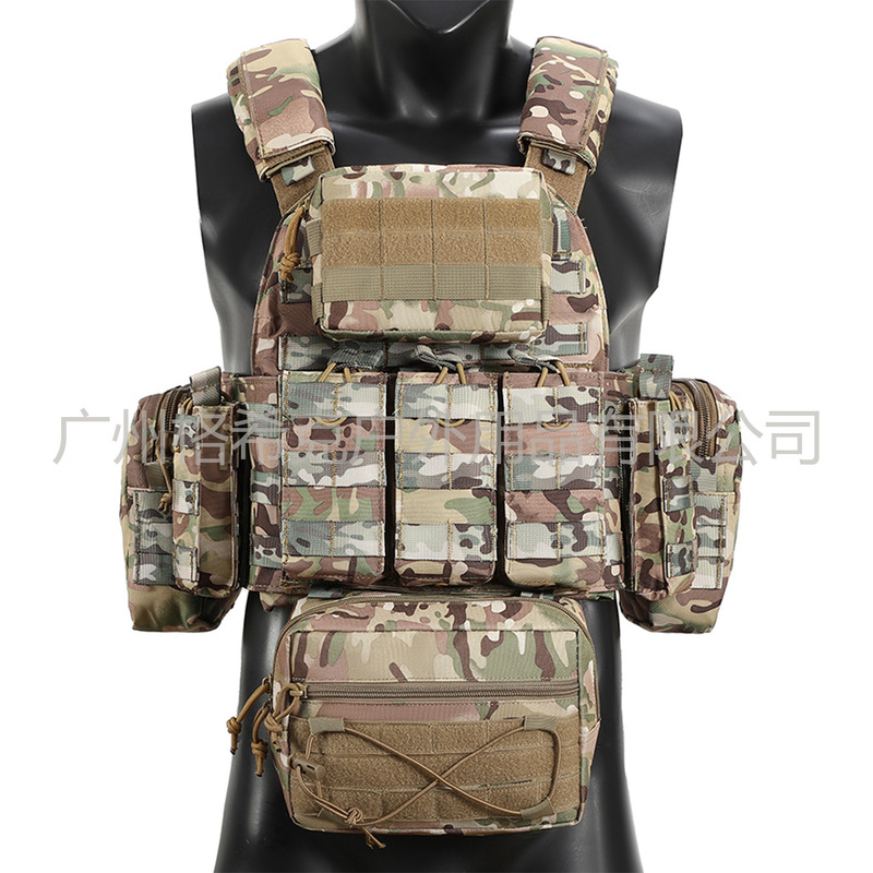 Molle Expansion System Wear-Resistant Breathable Hunting Vest Multi-Functional Outdoor Sports Vest
