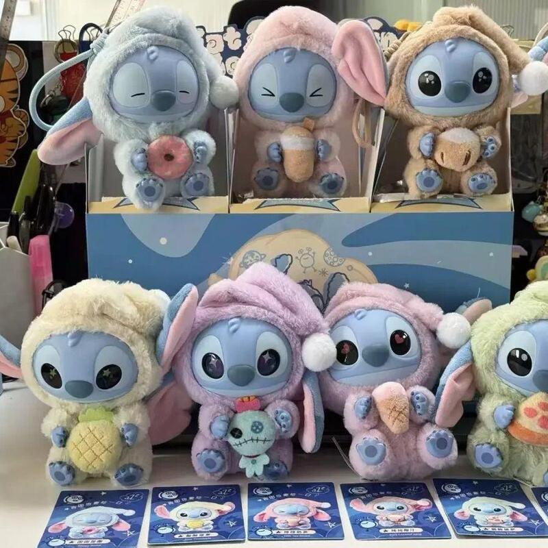 ミニと同じディズニーのスティッチのぬいぐるみ、とても眠くてもビニール製のブラインドボックスペンダントを一口食べたい|undefined