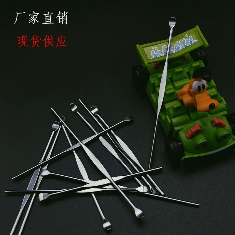 Фабрика прямой из нержавеющей стали совок для ушей портативный совок для ушей совок для сбора ушей костюм в наличии прямые поставки