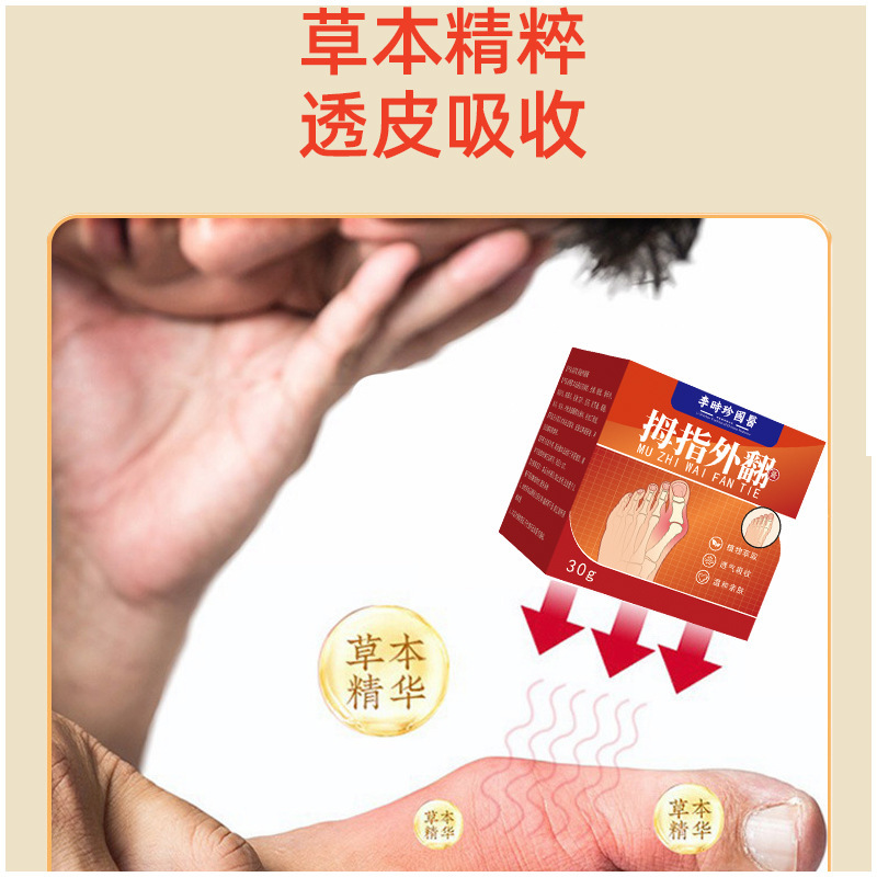 Li Shizhen 中国医学親指外反クリーム関節パッチ指とつま先の変形関節外反かかとの痛みクリームメーカー|undefined