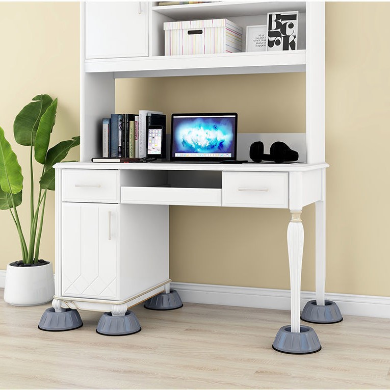 Base de la lavadora Soporte de soporte de trípode fijo universal Soporte de elevación de rodillo automático Almohadilla de pie antideslizante y antivibración