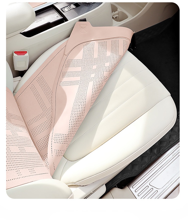 2026 new suede material saddle cushion car seat cushion all-season small waist seat cushion MA9