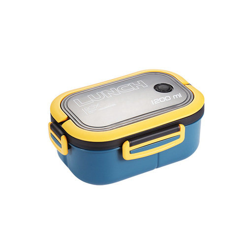 Microwave lunch box with lunch box for office workers, portable lunch box, student lunch box, food sealed box