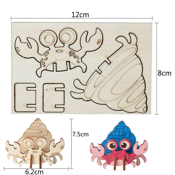 Wooden marine brainteaser
