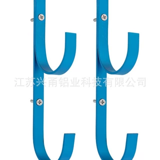 铝挂钩泳池清洁工具晾挂钩6061铝合金型材挤压加工源头厂家直销