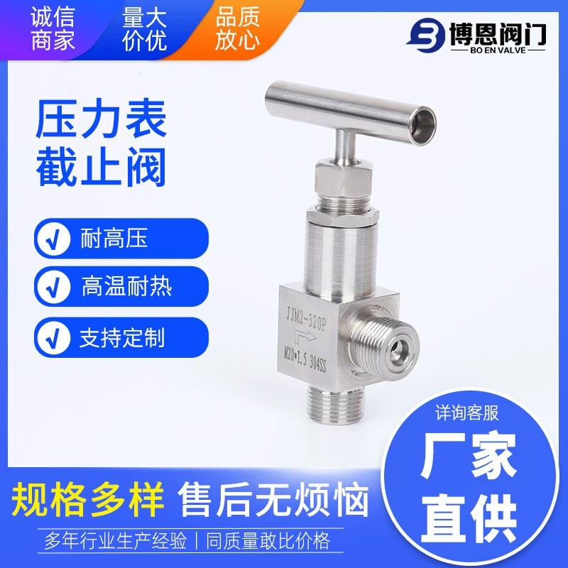 Нержавеющая сталь JJm2-320P манометр глобус клапан высокой температуры и высокого давления игольчатый клапан производителей