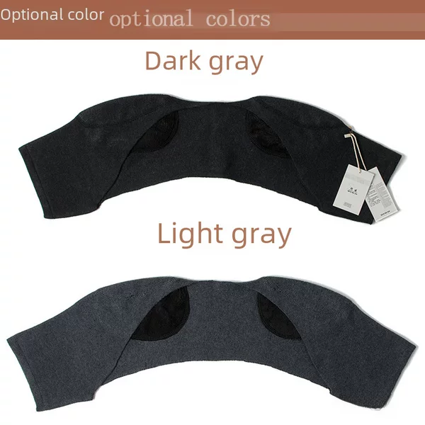 Wool shoulder pad warm knitted shoulder strap men's and women's autumn and winter warm shoulder pad winter air-conditioned room wholesale delivery