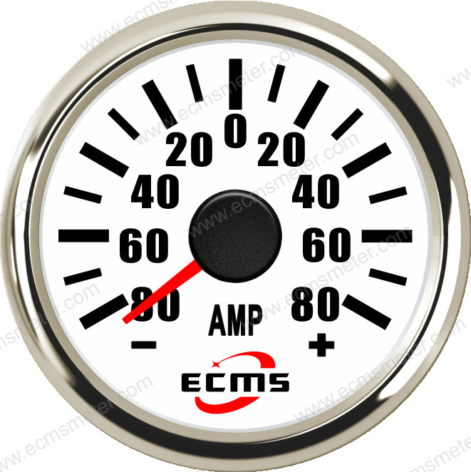 ECP工程机械设备车用船用船舶游艇指针电流表80A