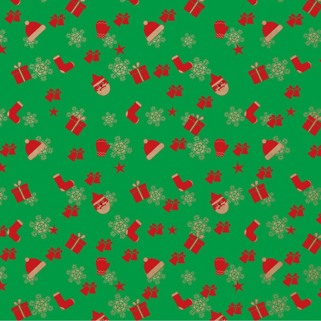 그린-크리스마스 스타킹