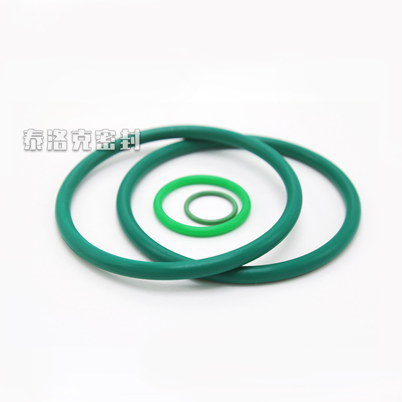 绿色o型圈 环保o-ring 食品级密封件 耐高温抗老化绿色硅胶圈
