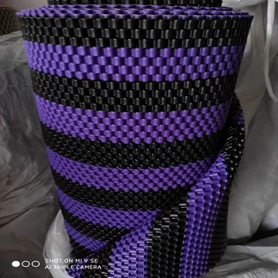 Densified Plastic Material, Universal Type – Universal Foot Pad - 129-meters-black-purple