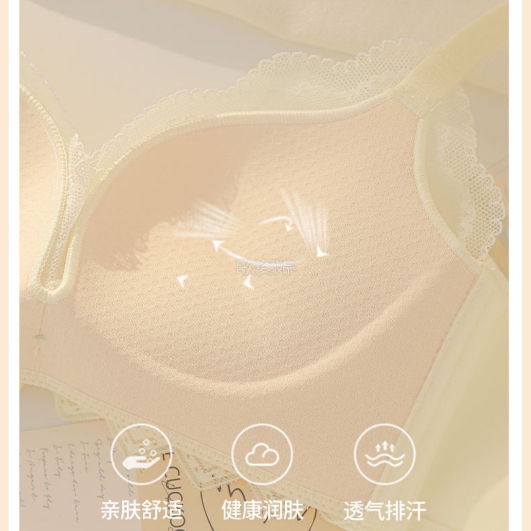 Venta directa de fábrica comercio electrónico transfronterizo Sudeste de Asia Vietnam Tailandia damas sin costuras sujetador de recogida lateral cómodo