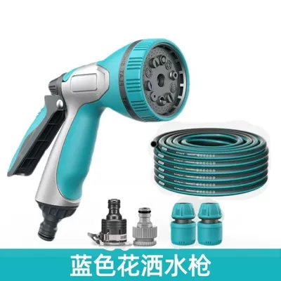 Water Pipe Hose for Watering Flowers, Tap Water Pipe, Plastic Pipe, Leather Pipe Connection, Household High-Pressure Car Washing, Watering Vegetables (High pressure car wash water gun) - 5m-anti-freeze-and-explosion-proof-hose-new-multifunctional-flower-watering-gun-connector