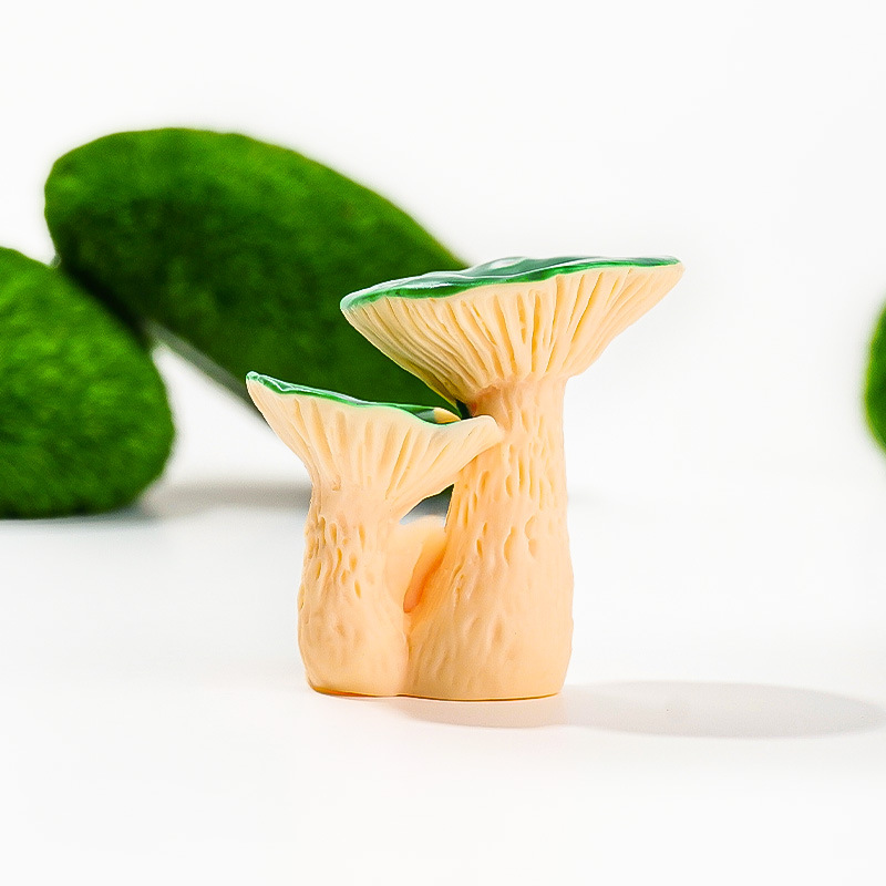 Creativa Mushroom Resina Artesanía Regalos Simulación Mushroom Cong Micro Paisaje Adornos de dibujos animados Mini accesorios de bricolaje