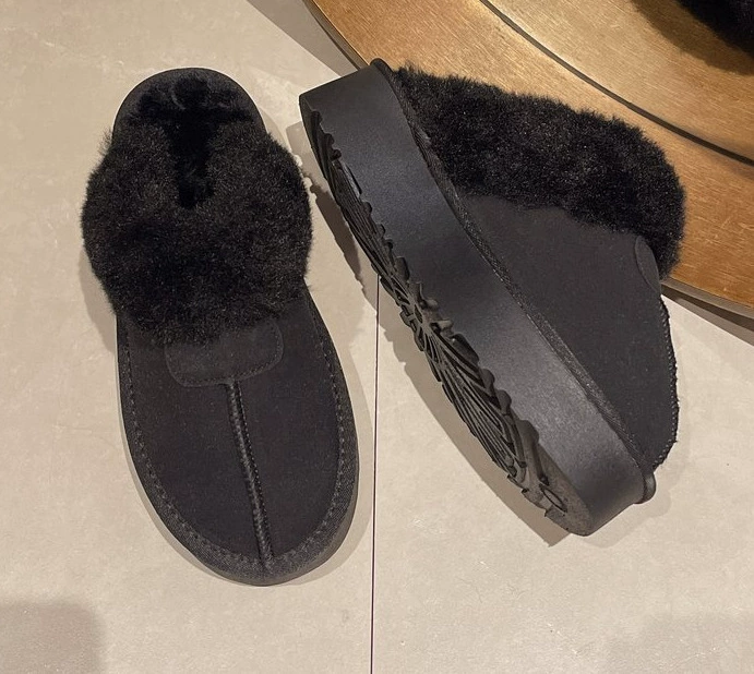 俏妃菲 Winter fleece footwear platform, boots, slippers